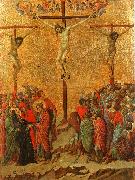 Duccio di Buoninsegna Crucifixion Spain oil painting artist